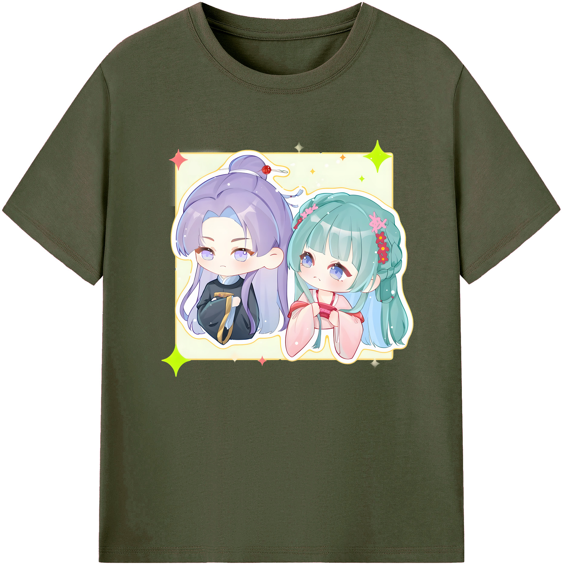 （画像用） 薬屋のひとりごと The Apothecary Diaries 綿100％ メンズ半袖Tシャツ｜肌触りやわらか＆通気性